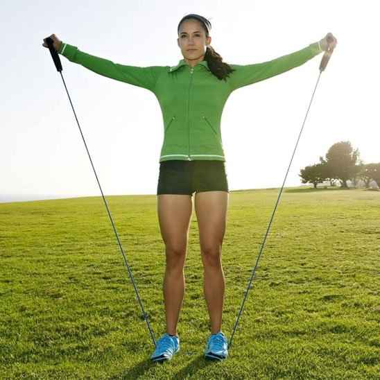 ActiveStrength™ Élastique de musculation avec poignées pour un renforcement global efficace - Approche sport