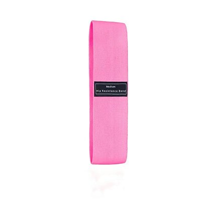 BANDE ELASTIQUE - PowerStretch™ rose pour fitness - Approche sport