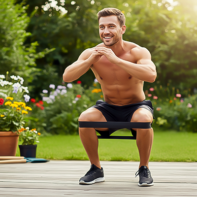 ActiveStrength™ – Élastique de musculation avec poignées pour renforcement global Usage clé - Approche sport