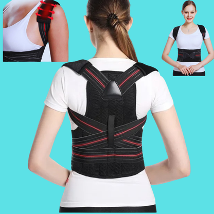 Correcteur Cervical &amp; Ceinture Dorsale – Pack Confort Écran