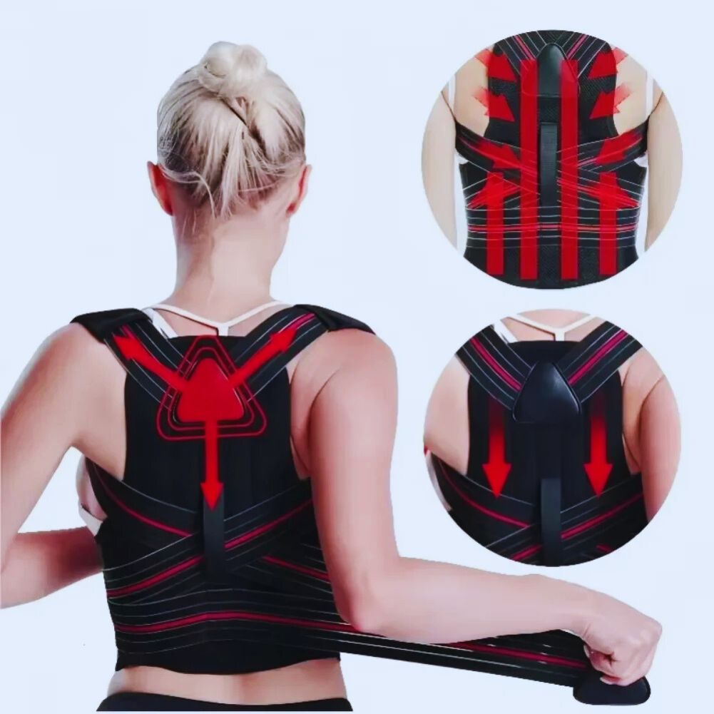 Ceinture dorsale DORSO™ avec plaque aluminium renforcée pour soulager les douleurs dorsales chroniques - Approche sport