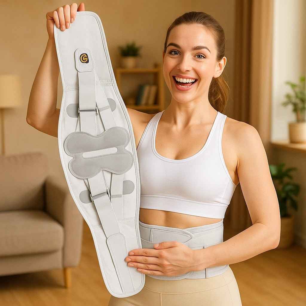Ceinture Lombaire Post-Partum PostPartumRelie — image 6/8 douleur dos lombaires | Approche Sport