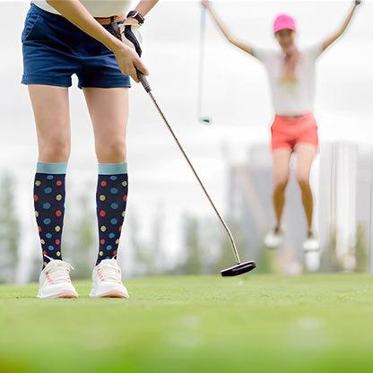 chaussette-de-contention-CARDIODECOR_-pour-sport-extérieur-comme-le-Golf