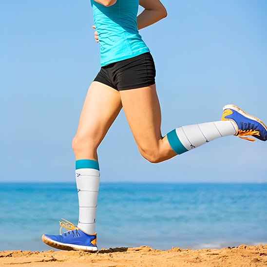 Chaussette de Contention CARDIODECOR™ – Circu — detail technique compression sportive