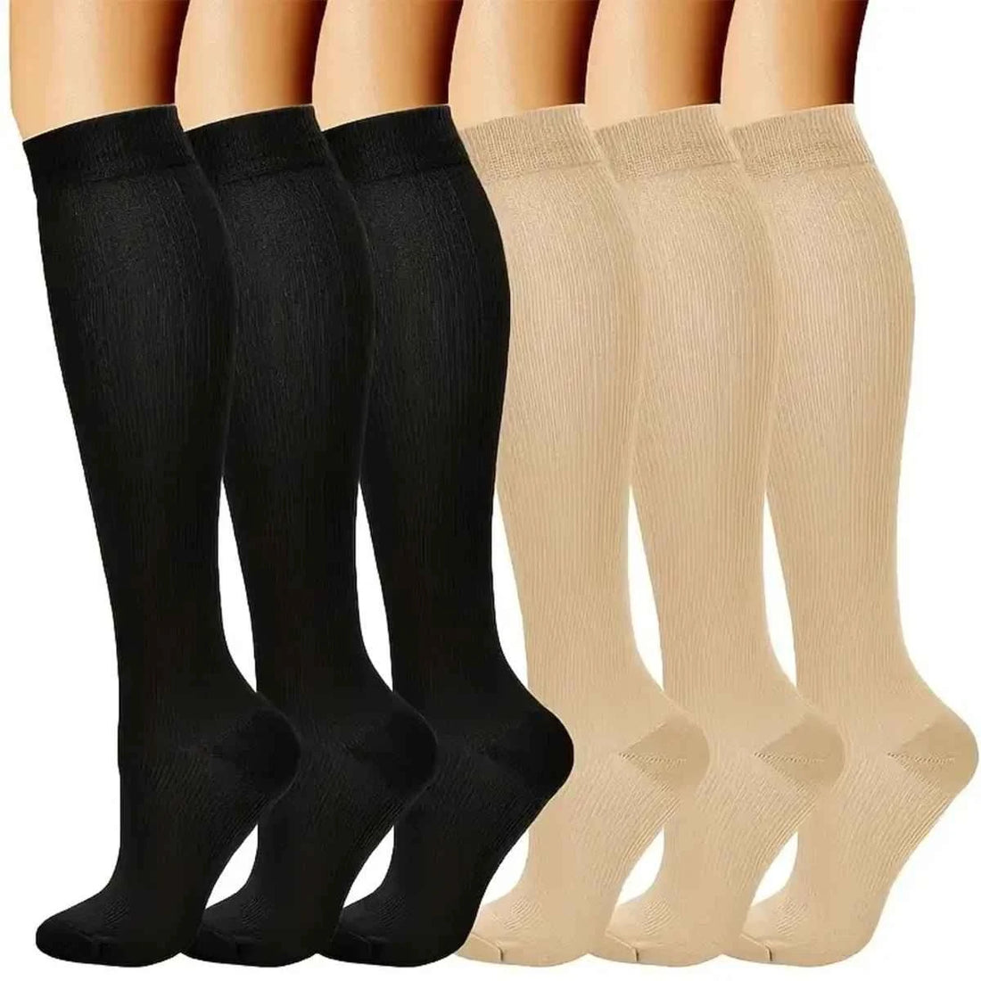 Chaussettes de contention pour un confort optimal et une circulation améliorée