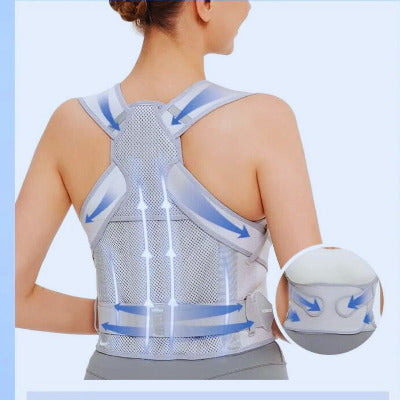 Correcteur postural et lombaire combiné pour soulager douleurs dorsales et lombalgies chroniques - Approche sport
