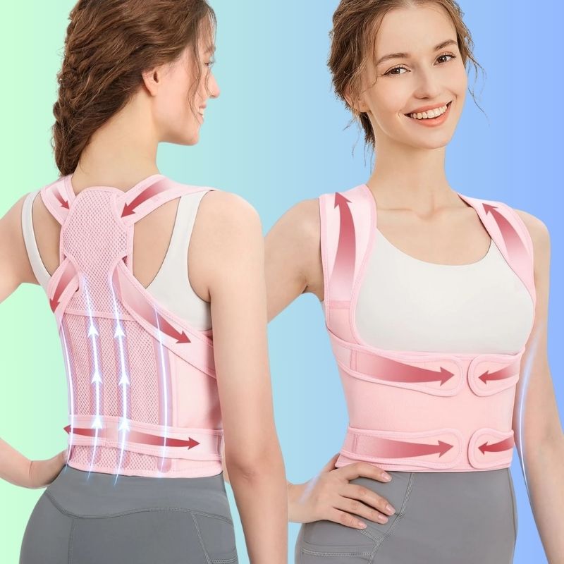 Correcteur de posture dos femme pour sportif amateur, soutien et maintien postural - Approche Sport