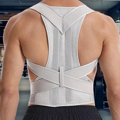 Correcteur de posture homme femme pour soulager fatigue du haut du dos