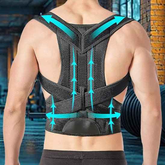 Correcteur de Posture 2-en-1 Bureau Premium – — vue principale douleur dos lombaires