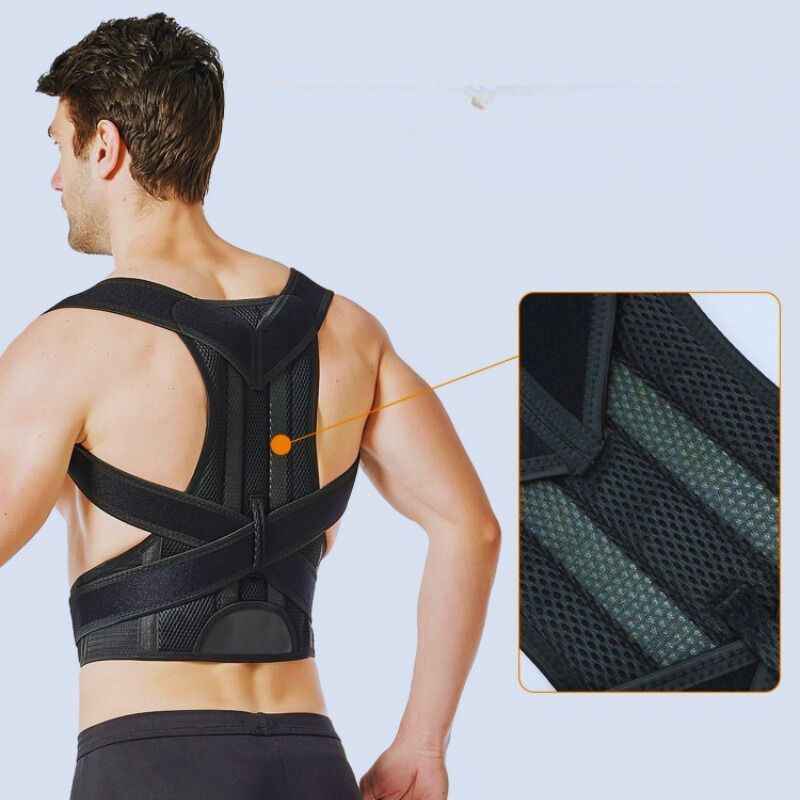 Correcteur de Posture 2-en-1 Bureau Premium – — detail technique douleur dos lombaires