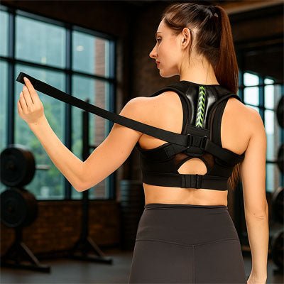 Correcteur de posture HealtyBack™ avec sangles réglables pour un ajustement personnalisé homme et femme - Approche sport