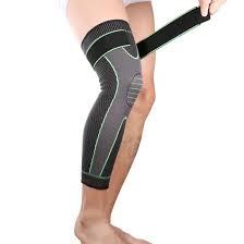 Manchon Genou Long – Compression Genou Basket — detail technique douleur genou sport