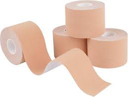 Bande kinésiologie beige pour un support et un soulagement optimal