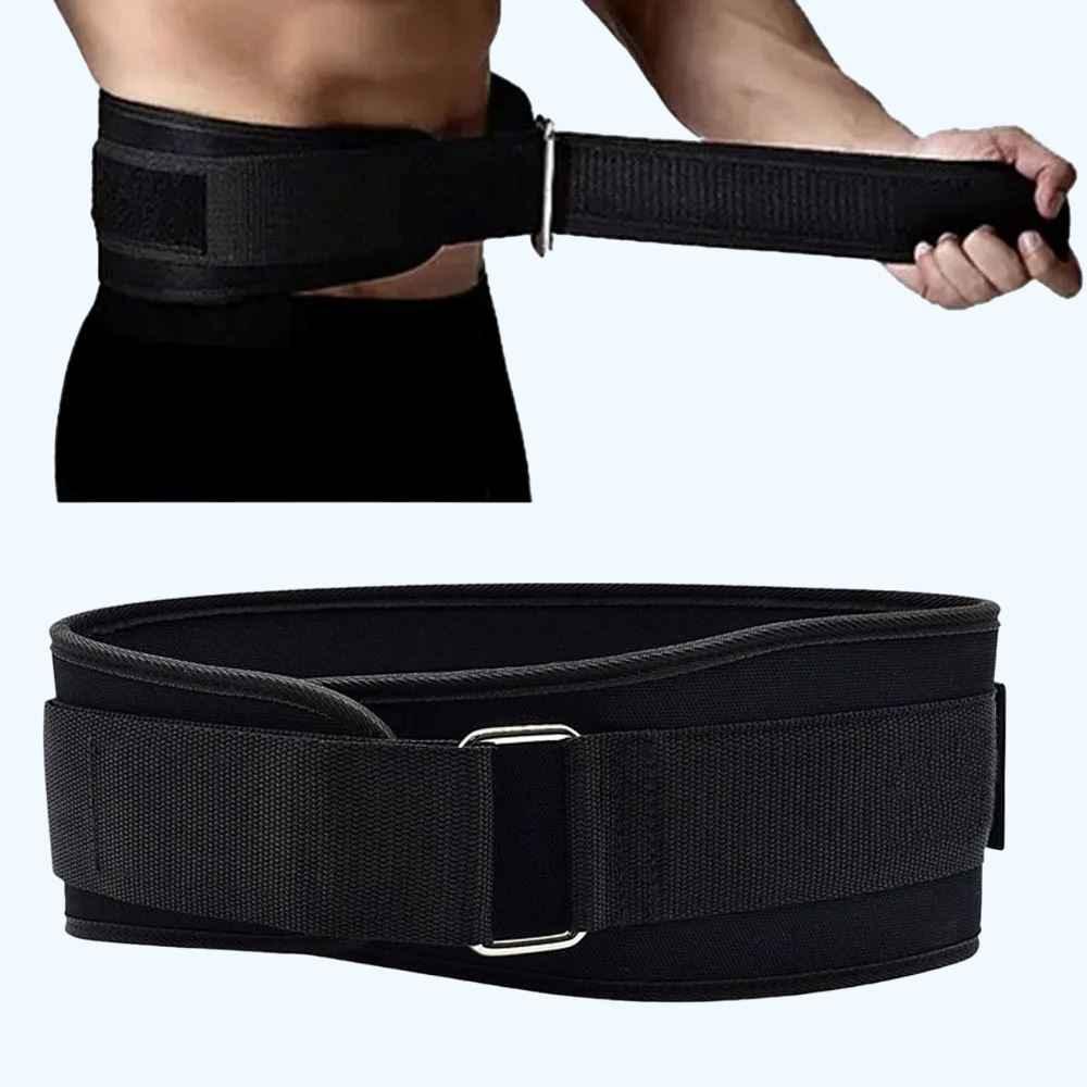 Ceinture LEVEFORT portée sportif — fermeture levier acier soutien dos squat soulevé de terre