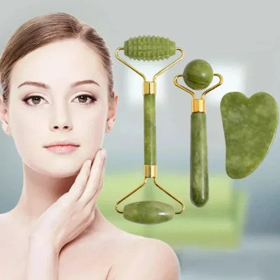 rouleau De massage JadeGlow™ pour mieux récupérer et rajeunir le visage - Approche Sport