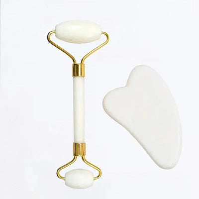 rouleau De massage JadeGlow™  blanc - approche sport