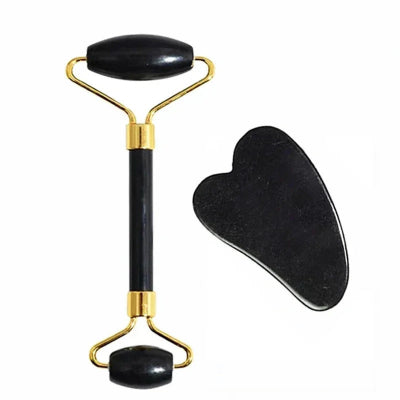 rouleau De massage JadeGlow™ noir - approche sport