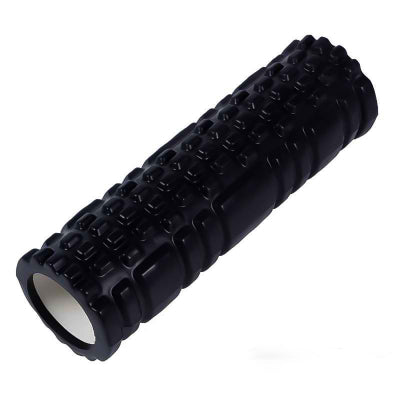 foam roller proflex noir qui préviens les risque de déformation de la posture