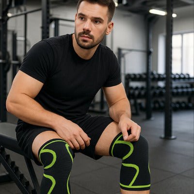 GenouConfort™ - Genouillère Multifonction pour sport sécuritaire - Approche sport