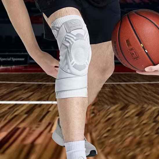 Genouillère protection nylon élasthanne — légèreté et maintien ligaments LCA LCM
