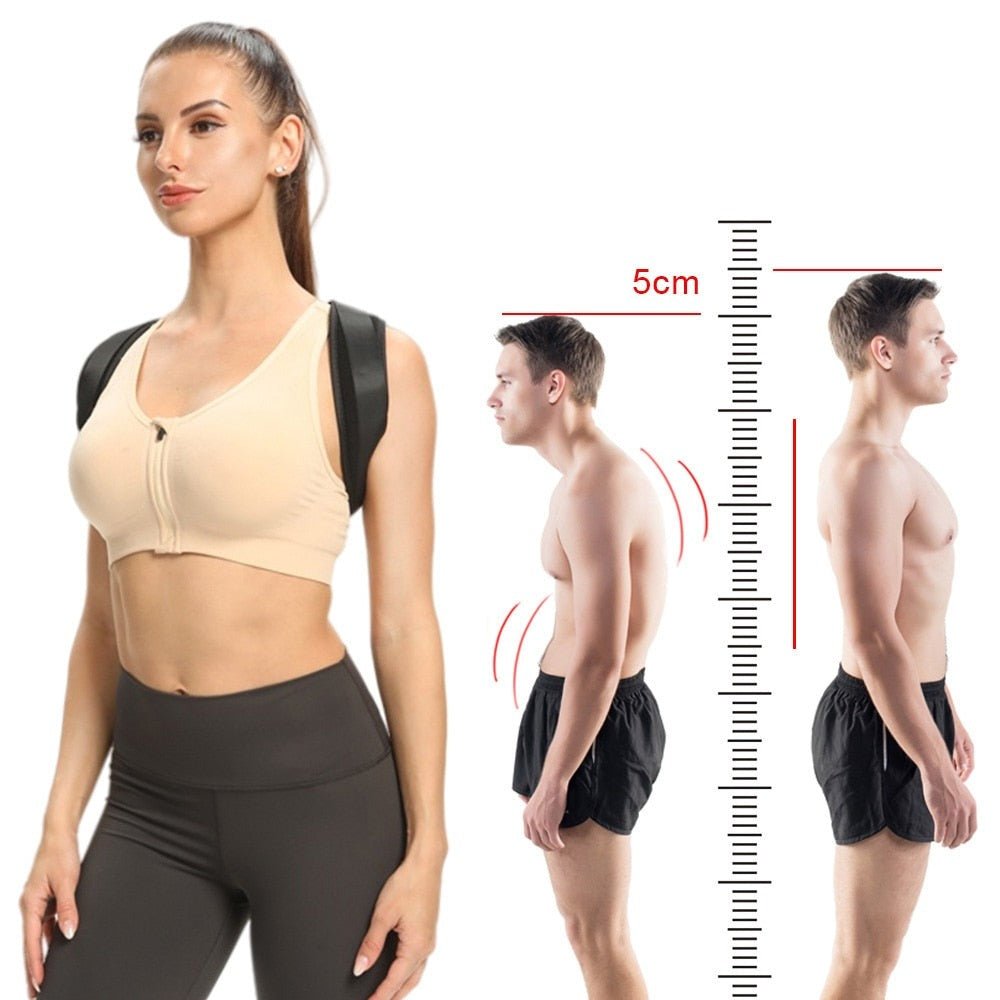 HealtyBack™ I Correcteur posture réglable - Approche sport center