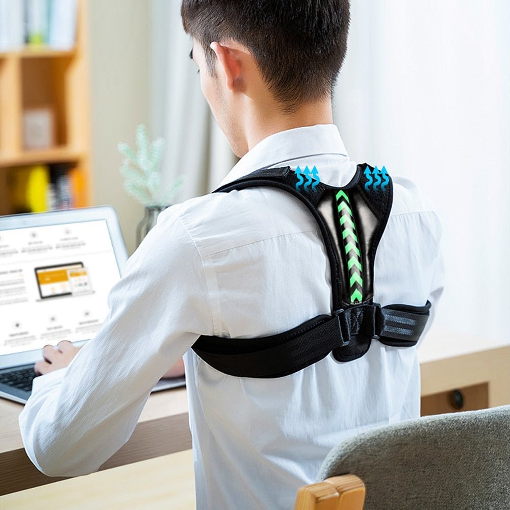 HealtyBack™ I Correcteur posture réglable - Approche sport center