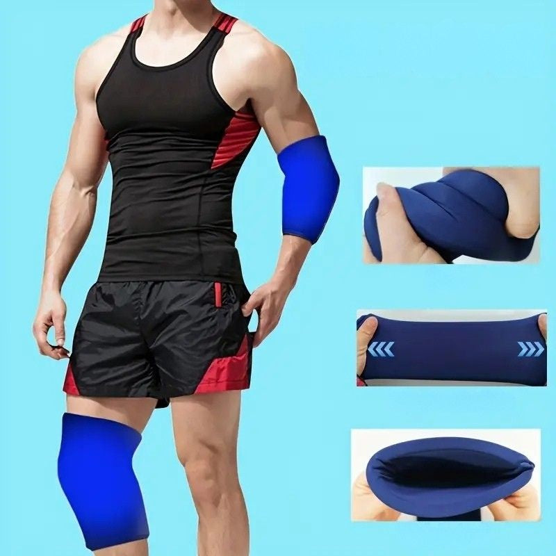 Manchon thermique CryoFlex™ utilisé comme poche de glace genou réutilisable