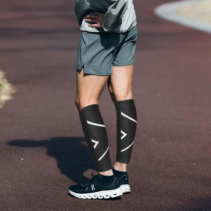 Manchon de compression réfléchissant pour homme et femme. Protection, confort seconde peau et soutien circulatoire garantis.