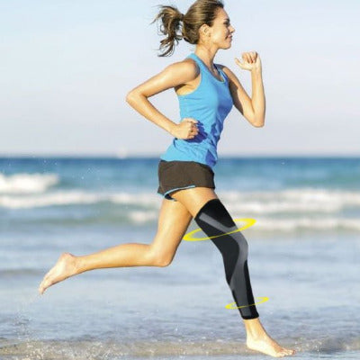 manchon de compression mollet haute performance flexible