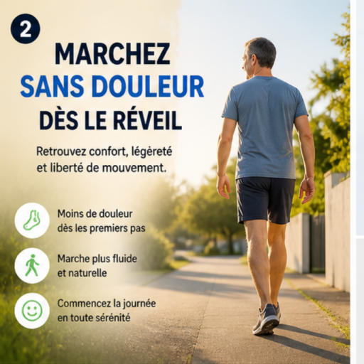 Soulager la douleur au talon dès le réveil — — image 7/10 fasciite plantaire sport