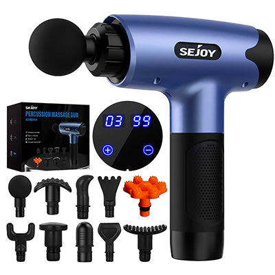 massage gun flexi pro bleu