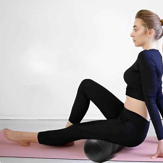 MyoPress™ utilisé en relaxation musculaire gym — décontraction des fascias profonds sport