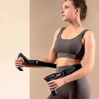 Pistolet de massage — detail technique massage recuperation musculaire | Approche Sport