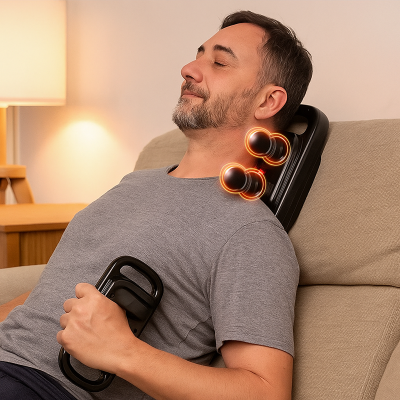 pistolet de massage relaxxpro qui réduit le stress