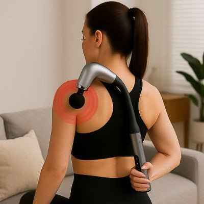 Pistolet de massage TheraPulse - Soulagement — vue principale massage recuperation musculaire