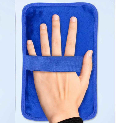 Poche gel réutilisable chaud/froid — double usage micro-ondes et congélateur pour sportif