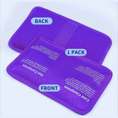 Poche de glace thérapeutique coloris violet — format universel toutes morphologies