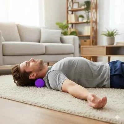 Rouleau de Massage Haute Densité RecupPro™ – — en utilisation massage recuperation musculaire sportif